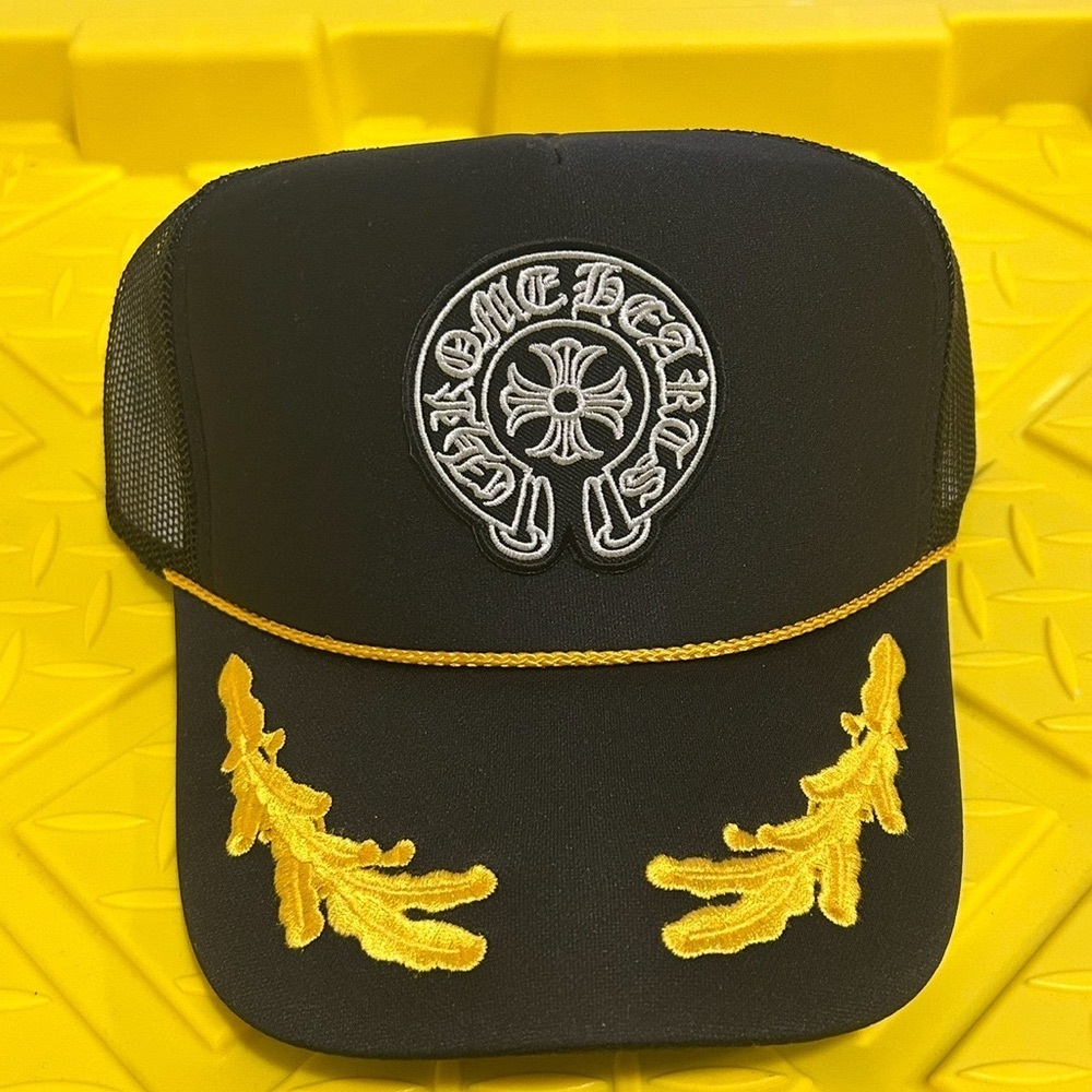 OTTO X CHROME HEARTS VINTAGE NEW TRUCKER HATCAP UNISEX ADJUSTABLE FASHION